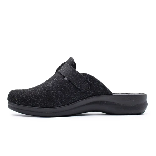 Fly Flot - Cloth Woman Slipper Black