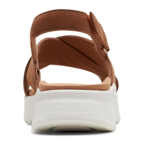Clarks - Dashlite Wish Dark Tan Suede