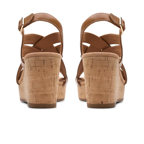 Clarks - Sabina Sling Tan Leather
