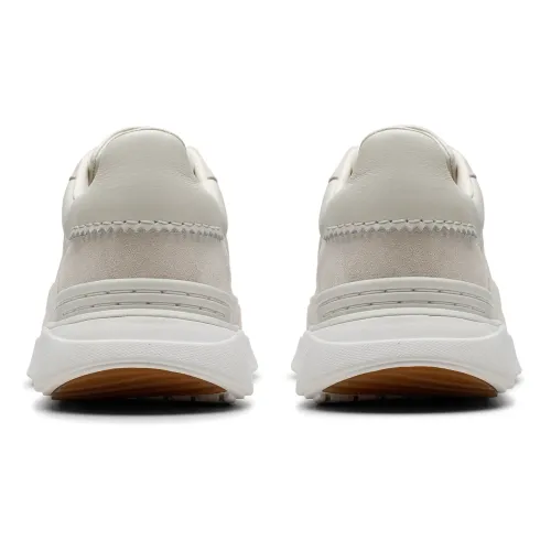 Clarks - Craft Pace White Leather