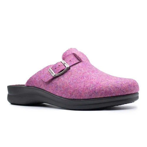 Fly Flot - Cloth Woman Slipper Darh Fuchsia