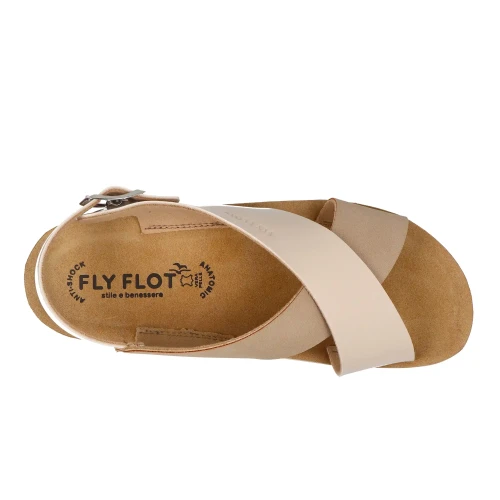 Fly Flot - Synthetic Woman Sandal Beige