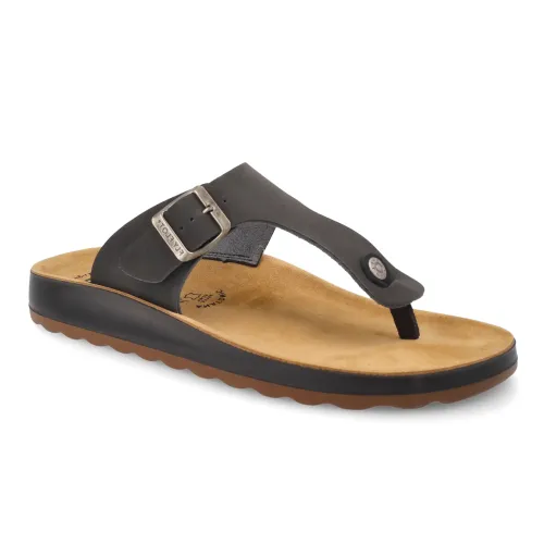 Fly Flot - Synthetic Man Slipper Black