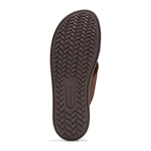 Cole Haan - Nantucket Cross Strap Sandal Ch Woodbury   Java