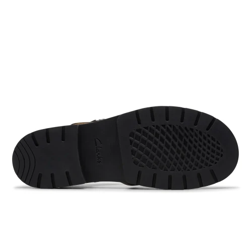 Clarks - Orinoco Cross Dark Olive Lea