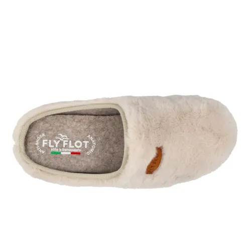 Fly Flot - Cloth Woman Slipper Beige