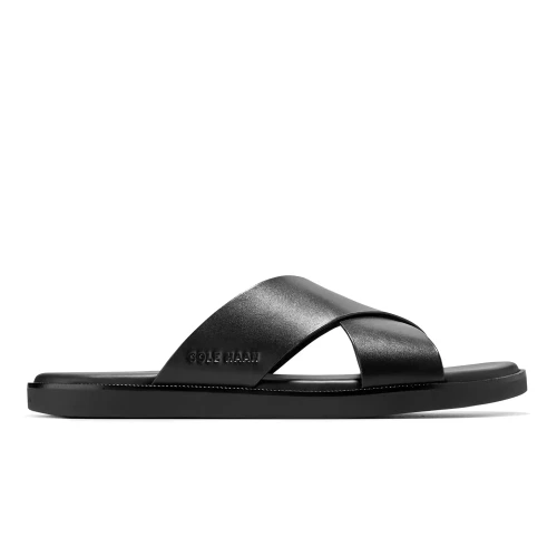 Cole Haan - Nantucket Cross Strap Sandal Black Black