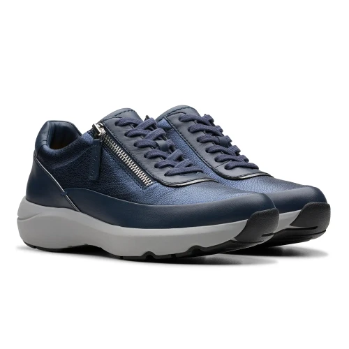 Clarks - Tivoli Zip Navy Combi