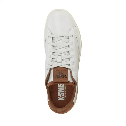 K-Swiss - Lozan  Klub Lth Wht/Tstcocnt/Snwht M