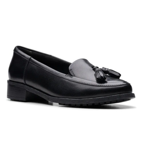 Clarks - Havisham Edge Black Leather