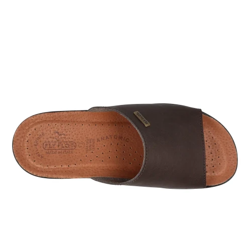 Fly Flot - Synthetic Man Slipper Brown