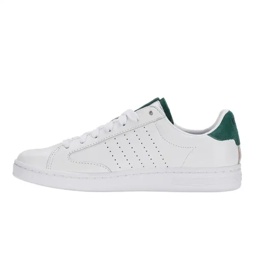 K-Swiss - Lozan  Klub Lth Wht/Wht/Posy Grn Sd M
