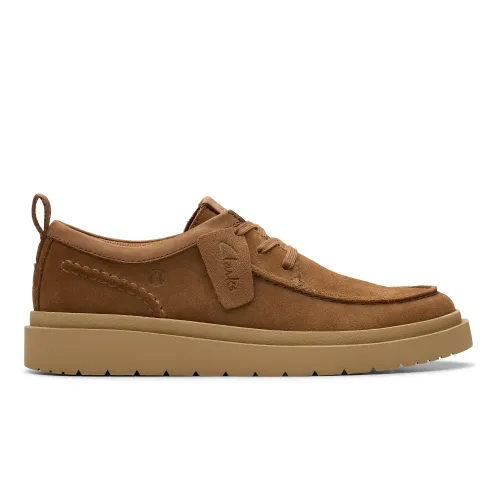 Clarks - Polden Moc Cola Suede