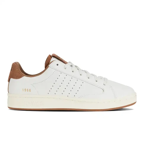 K-Swiss - Lozan  Klub Lth Wht/Tstcocnt/Snwht M