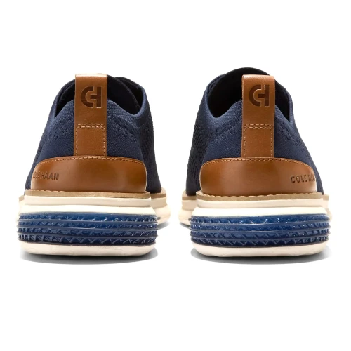 Cole Haan - Og Energyweave Stitchlite Wing Oxfords Navy Blazer   Ivory   Natural