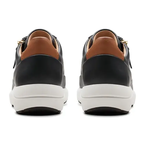 Clarks - Tivoli Zip Black Leather