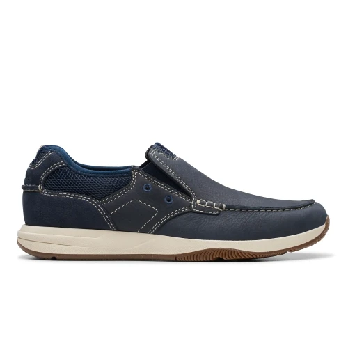 Clarks - Sailview Step Navy Nubuck