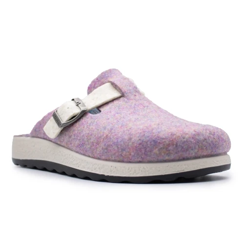 Fly Flot - Cloth Woman Slipper Dark Lilac