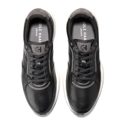 Cole Haan - Grand Crosscourt Downtown Sneakers Black   Pavement   Ivory