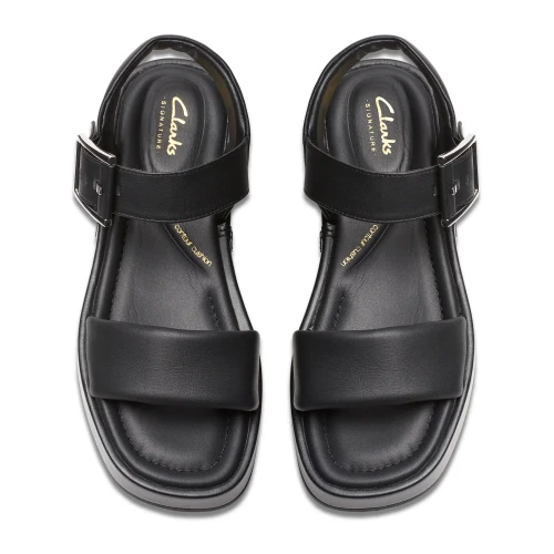 Clarks - Alda Strap Black Leather