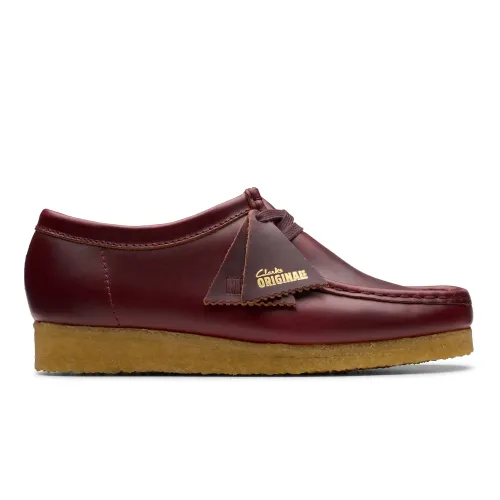 Clarks - Wallabee. Damson Leather