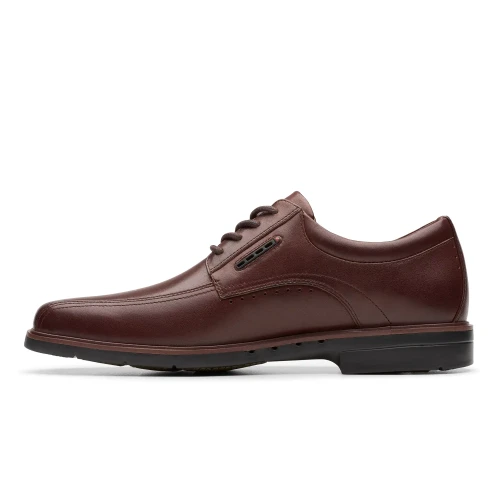 Clarks - Un Kendric Way Mahogany Leather