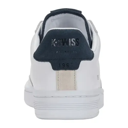 K-Swiss - Lozan  Klub Lth Wht/Wht/Peacoat Sd M