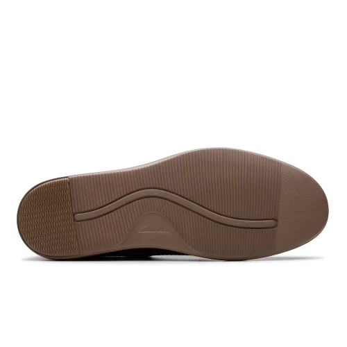 Clarks - Bratton Boat Dark Brown Lea
