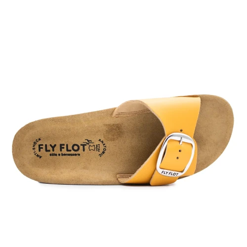 Fly Flot - Synthetic Woman Slipper Yellow