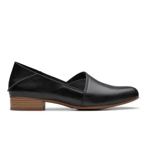 Clarks - Juliet Trim Black Leather