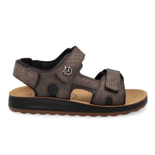 Fly Flot - Synthetic Man Sandal Dark-Brown