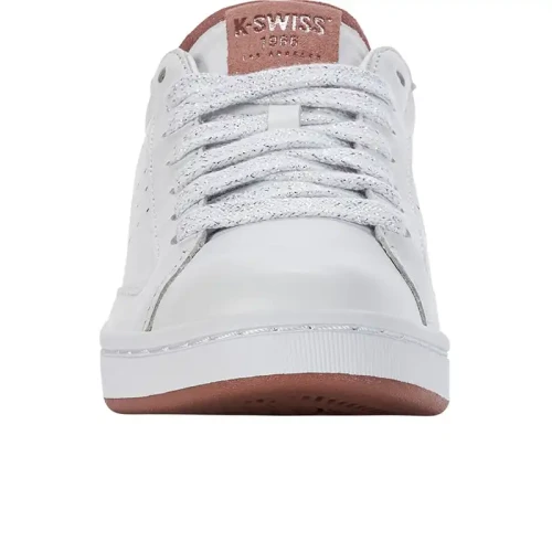 K-Swiss - Lozan  Klub Lth Wht/Wht/Lt Mhogny Sd M