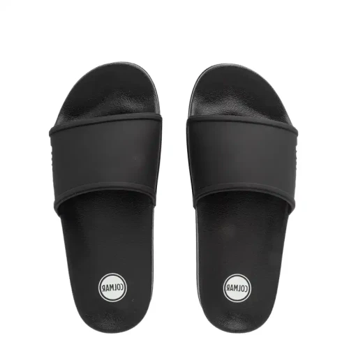 Colmar - Slipper Plain Black-White 904 Tg