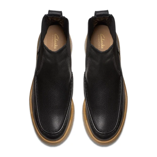 Clarks - Linoso Top Black Leather