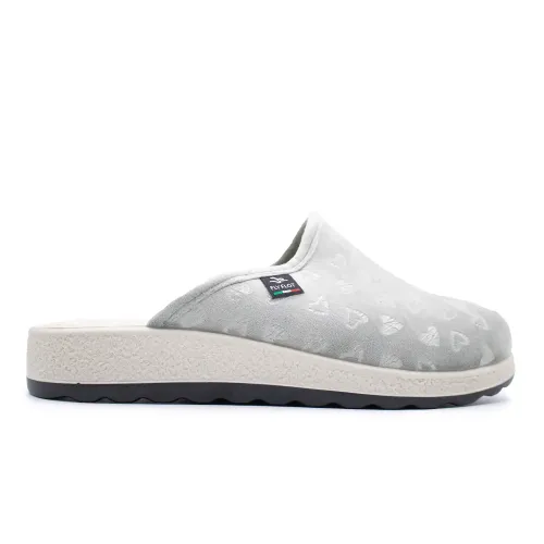 Fly Flot - Cloth Woman Slipper Light Grey