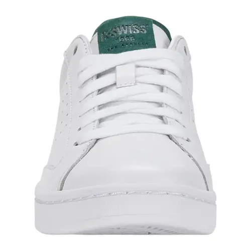 K-Swiss - Lozan  Klub Lth Wht/Wht/Posy Grn Sd M
