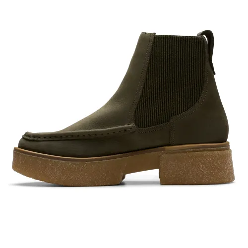 Clarks - Linoso Top Dark Green Nub