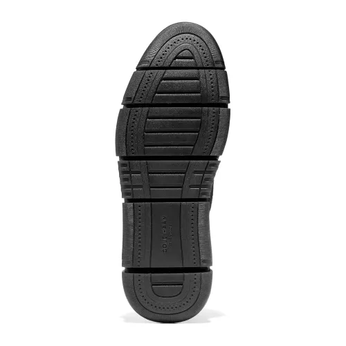 Cole Haan - Zerogrand Revel Stitchlite Oxfords Black Knit Leather Black