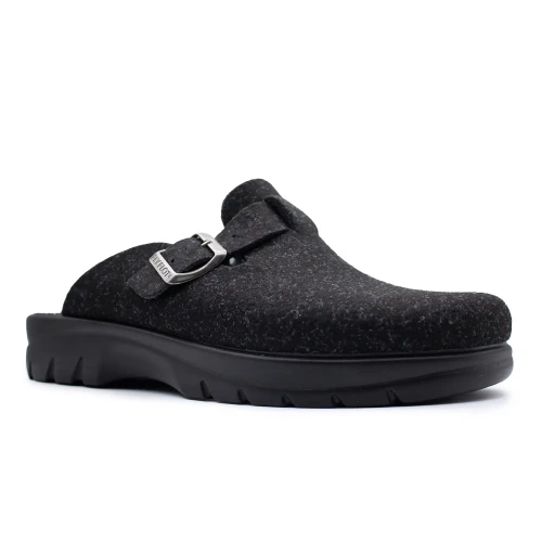 Fly Flot - Cloth Man Slipper Black