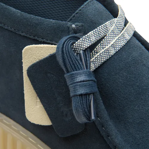 Clarks - Torhill Hi Blue Suede