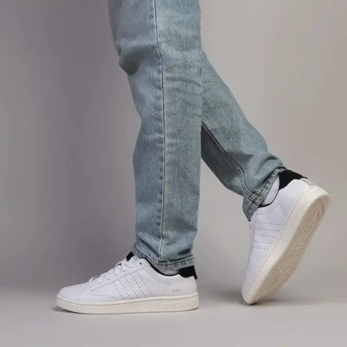 K-Swiss - Lozan  Klub Lth White/Black/S White M