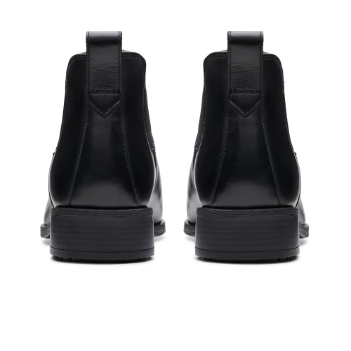 Clarks - Havisham Top Black Leather