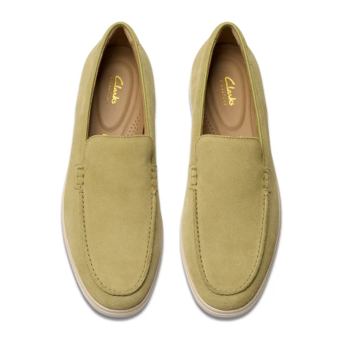 Clarks - Torford Easy Sage Suede
