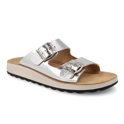 Fly Flot - Synthetic Woman Slipper Silver