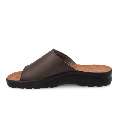 Fly Flot - Synthetic Man Slipper Brown