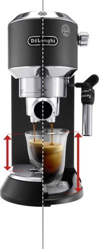 CAFETIERE A BRAS DELONGHI DEDICA noir EC685BK