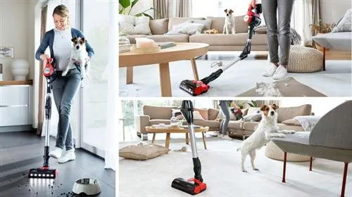 BALAI ASPIRATEUR BOSCH UNIMITED 7 ROUGE  BCS711PET