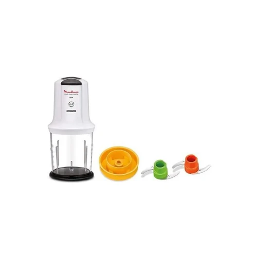 MINI HACHOIR MOULINEX MULTIMOULINETTE 6EN1 500W BLANC AT723110