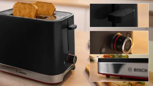GRILL PAIN BOSCH 950W NOIR TATM223