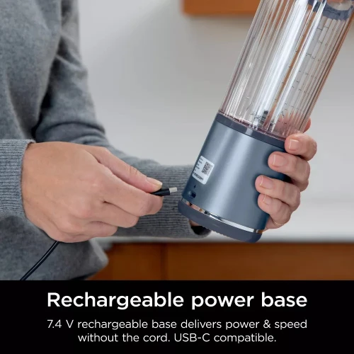 MINI BLENDER NINJA BLAST GRIS BC151NV